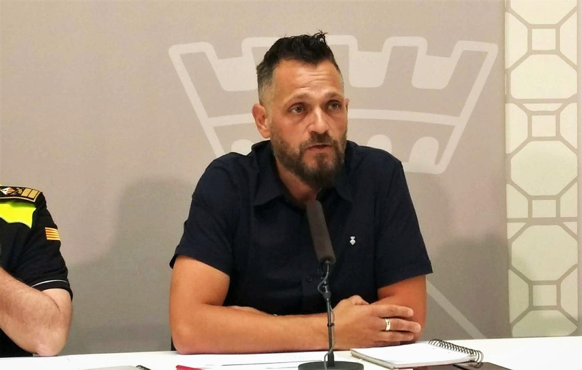 El ya exconcejal del PSC de Sabadell Jesús Rodríguez, en una rueda de prensa. El ya exconcejal del PSC de Sabadell Jesús Rodríguez, en una rueda de prensa.