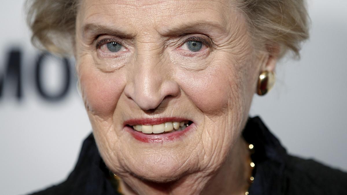 La ex secretaria del Estado de EEUU, Madeleine Albright 