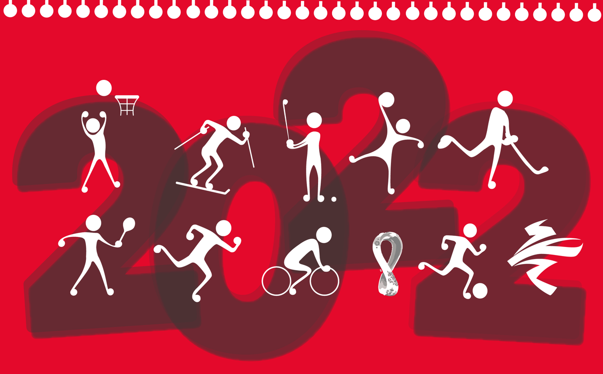 Calendario de deportes de 2022 Calendario de deportes de 2022