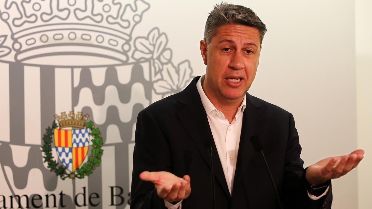 El alcalde de Badalona, Xavier Garcia Albiol.