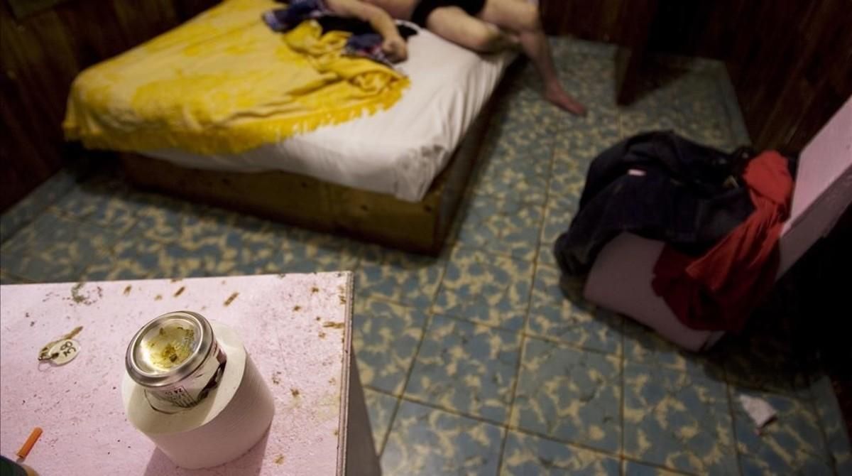 Restos de heroína en una habituación de hotel de Tijuana, en México, donde la policía encontró a un fallecido por sobredosis, en una foto de archivo. Restos de heroína en una habituación de hotel de Tijuana, en México, donde la policía encontró a un fallecido por sobredosis, en una foto de archivo.
