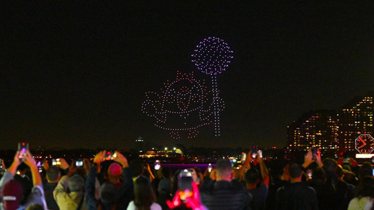 Controversy with Candy Crush for lighting up the New York ‘skyline’ with 500 drones