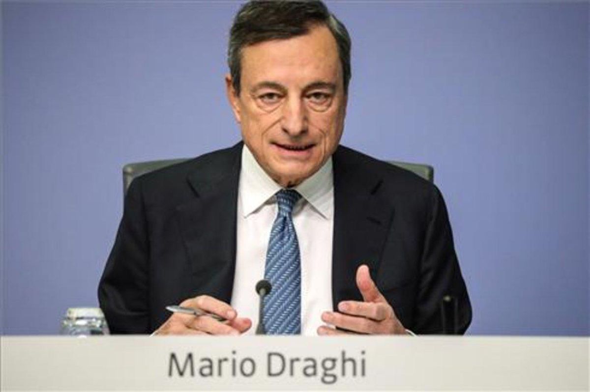 Mario Draghi, presidente del BCE Mario Draghi, presidente del BCE