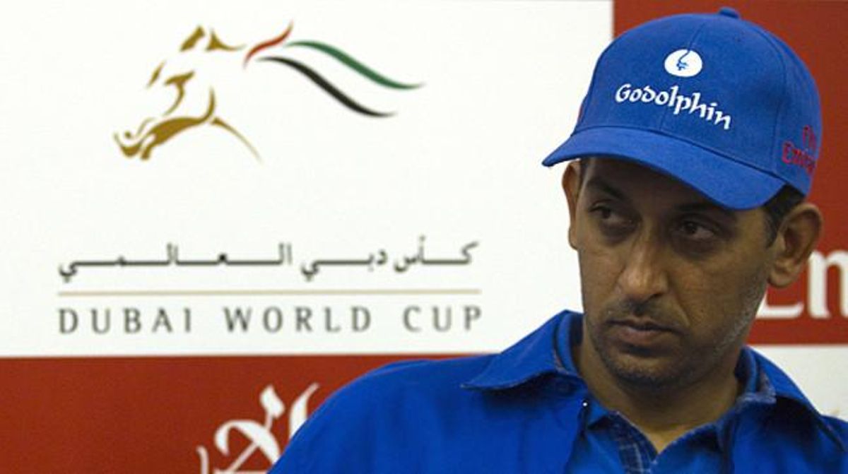 Mahmood Al Zarooni, el preparador de la cuadra Godolphin. Mahmood Al Zarooni, el preparador de la cuadra Godolphin.