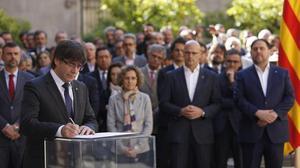 Así afecta la revisión de penas del Supremo a Puigdemont y otros líderes del 'procés' pendientes de juicio