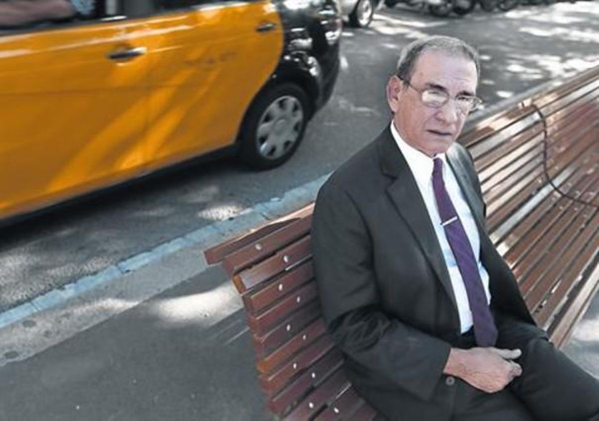 Juan Reinaldo Sánchez, elpasado jueves, en Barcelona. Juan Reinaldo Sánchez, elpasado jueves, en Barcelona.