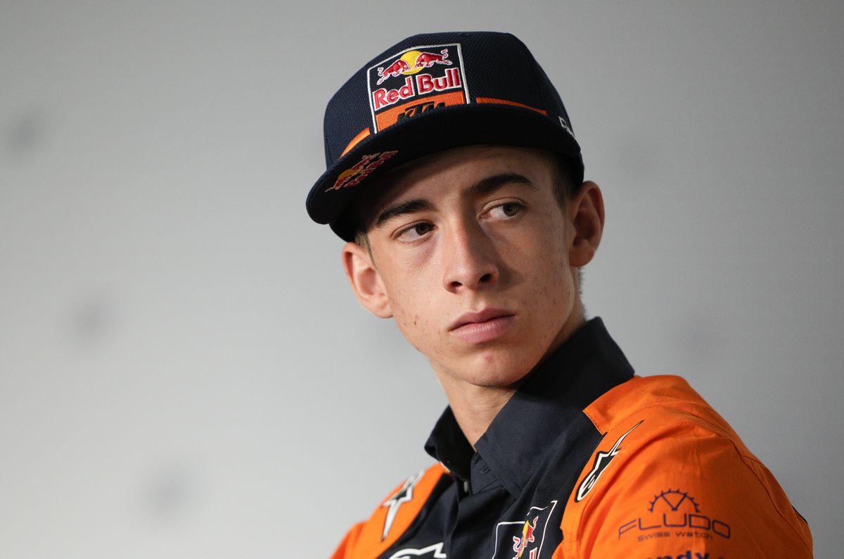 El murcian Pedro Acosta (KTM), que este domingo puede proclamarse nuevo campeón del mundo de Moto3. El murcian Pedro Acosta (KTM), que este domingo puede proclamarse nuevo campeón del mundo de Moto3.