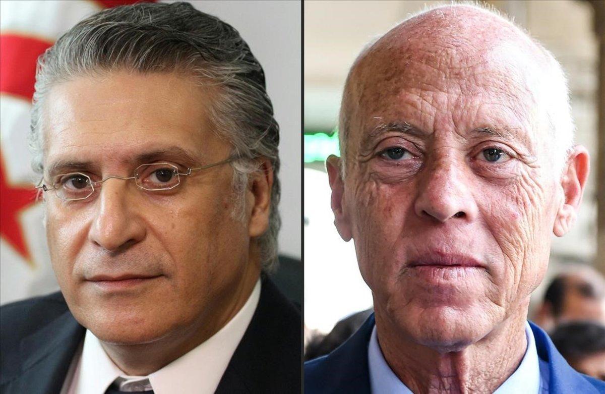 Un jurista i un magnat a la presó es disputen la presidència de Tunísia