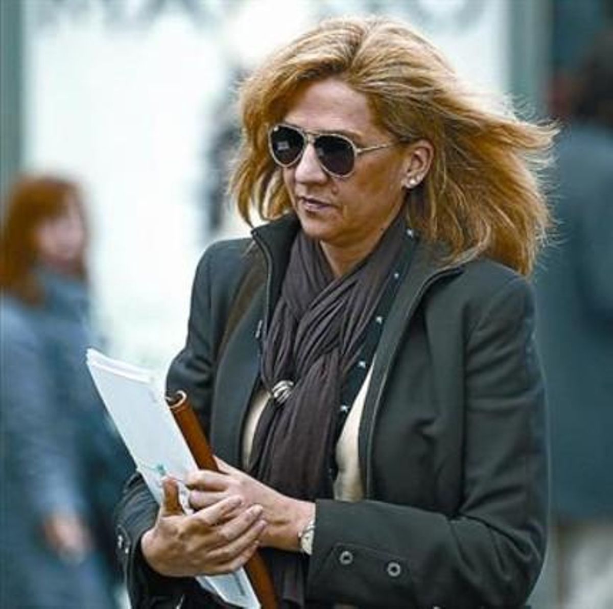 La infanta Cristina, el pasado 5 de abril, en Barcelona. La infanta Cristina, el pasado 5 de abril, en Barcelona.