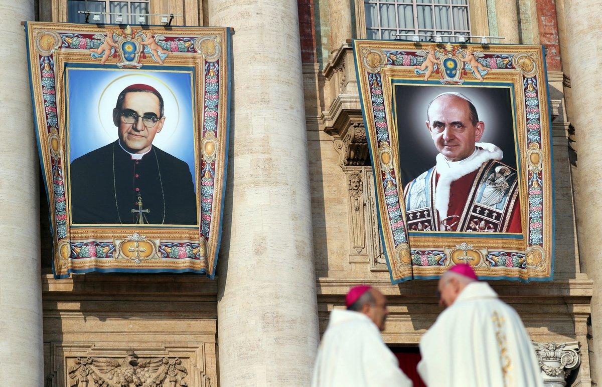 Romero y Pablo VI