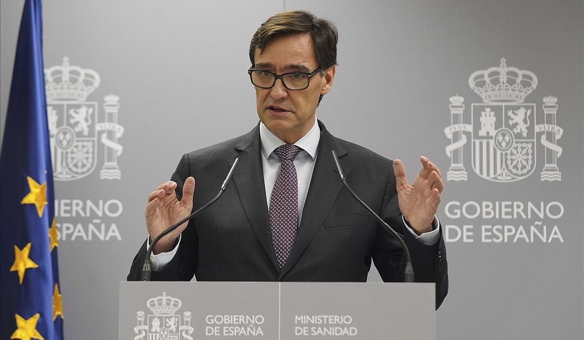 El ministro de Sanidad, Salvador Illa. El ministro de Sanidad, Salvador Illa.