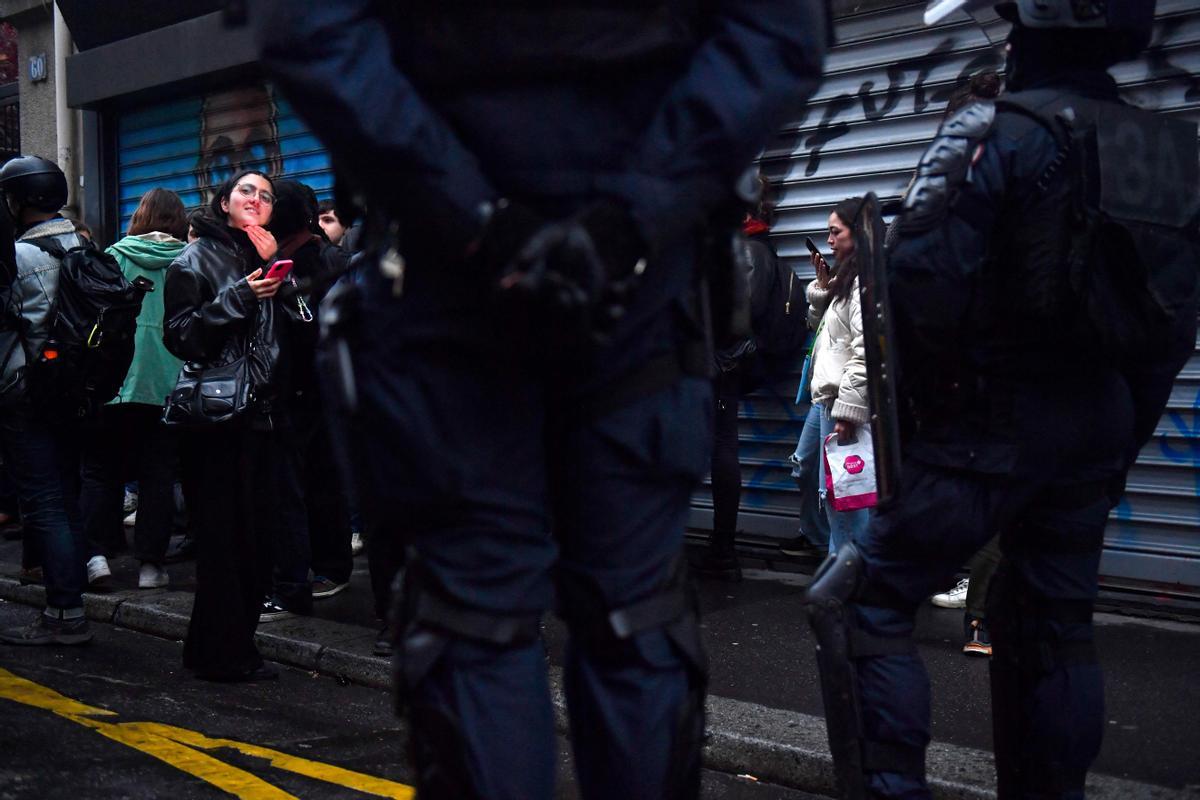 Protestas en Francia.