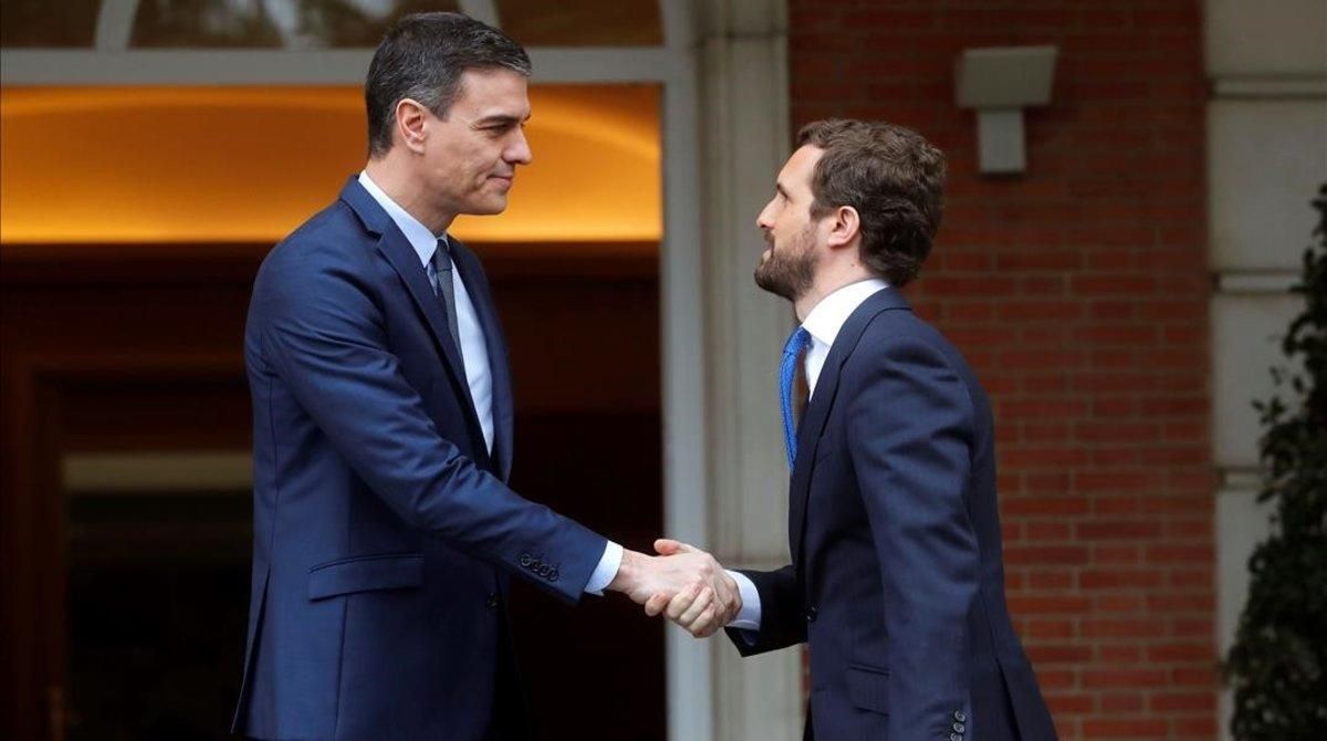 Sánchez no allarga la mà Sánchez no allarga la mà