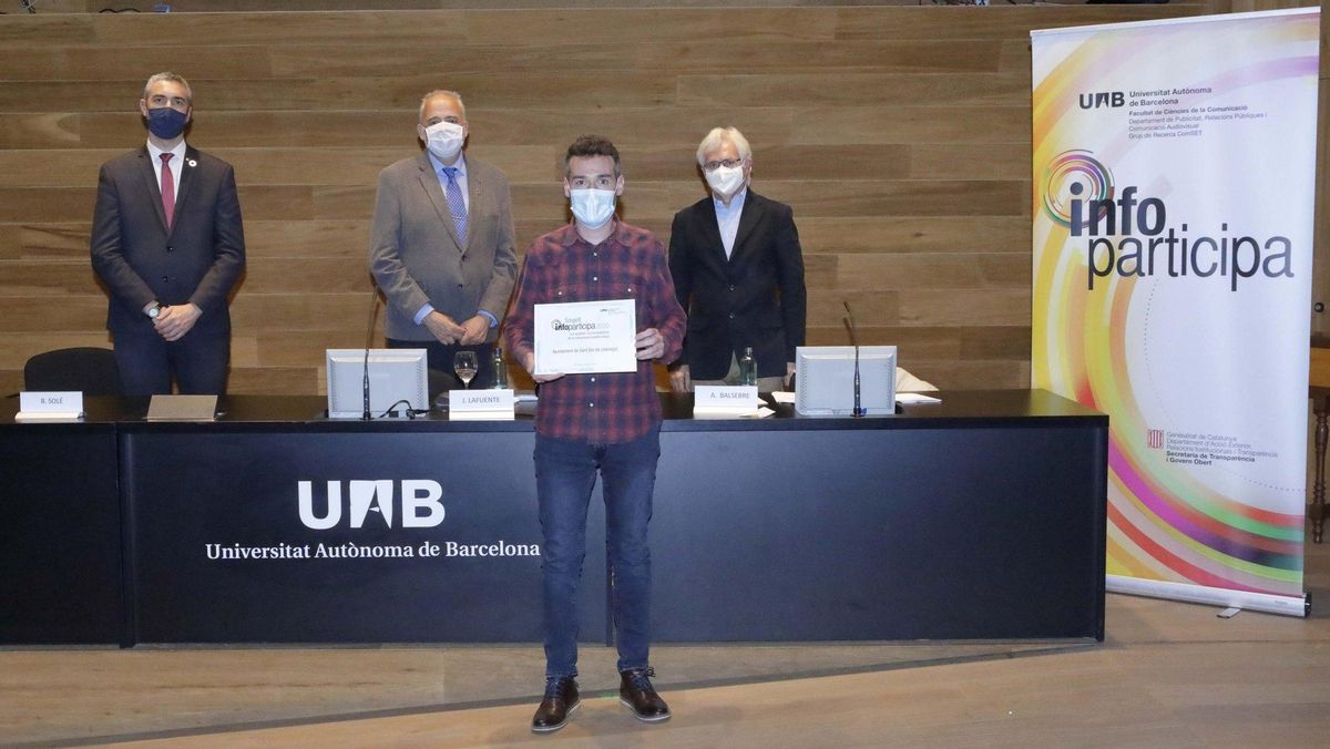 Sant Boi obtiene el sello Infoparticipa de la UAB Sant Boi obtiene el sello Infoparticipa de la UAB