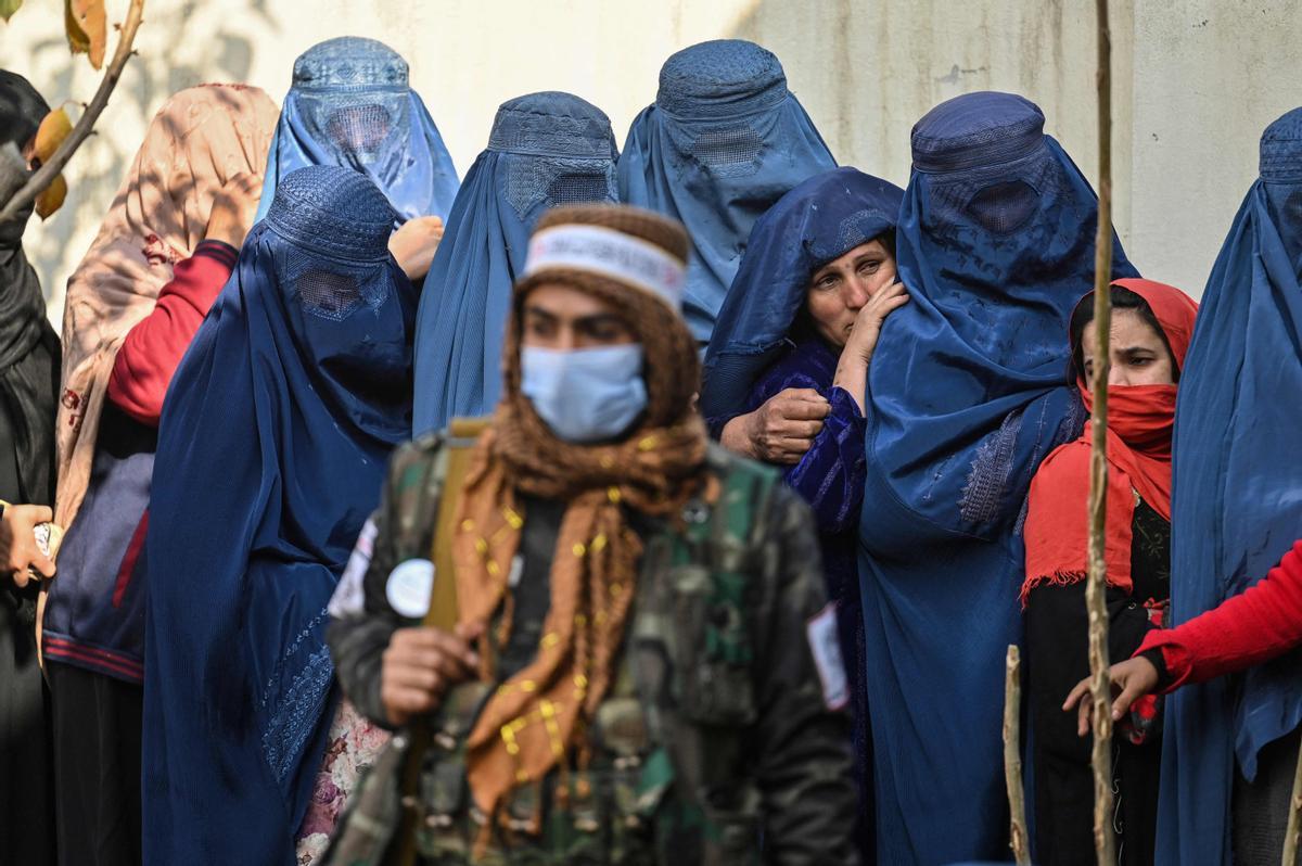 Mujeres afganas en Kabul.