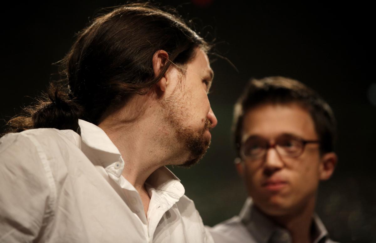Pablo Iglesias e Íñigo Errejón en 2016 Pablo Iglesias e Íñigo Errejón en 2016