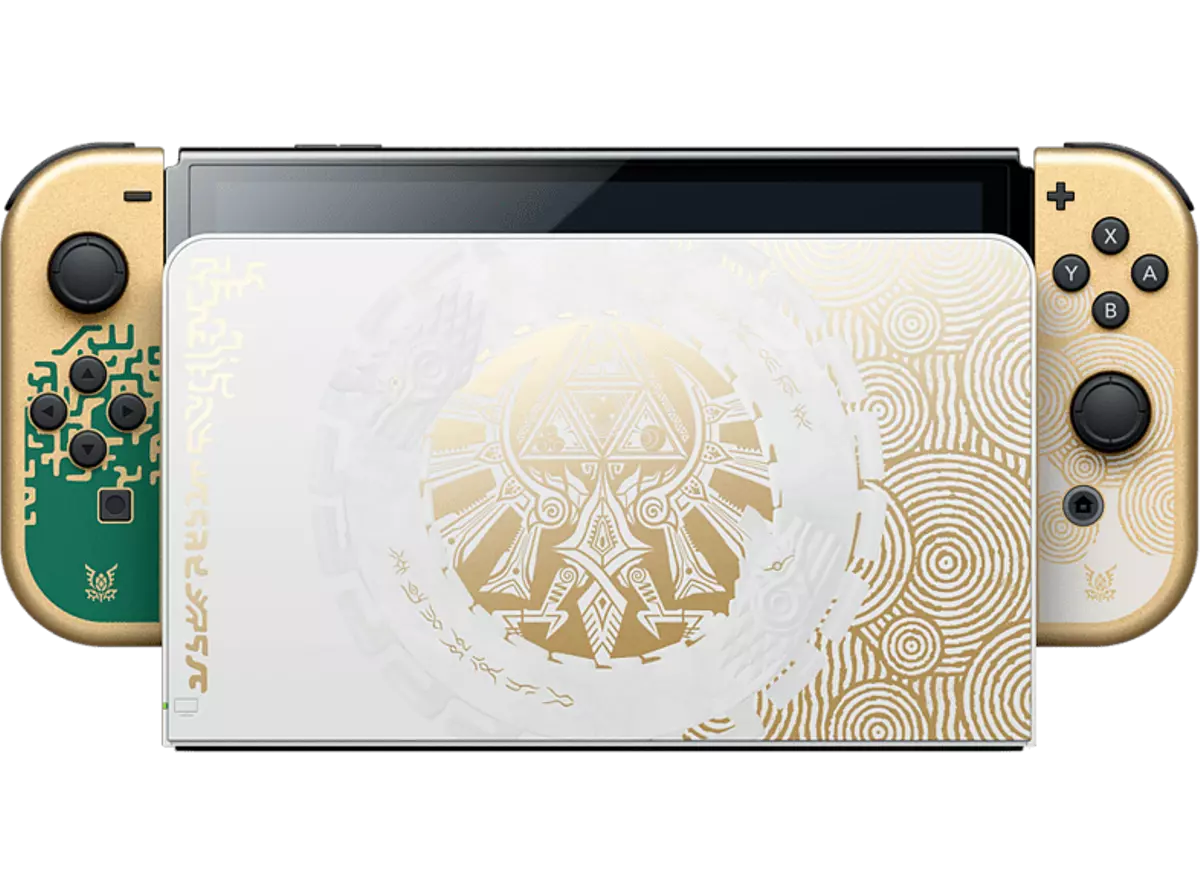 ancla Polinizar Joven Nintendo Switch, Modelo OLED (edición The Legend of Zelda: Tears of the  Kingdom), a la venta en abril