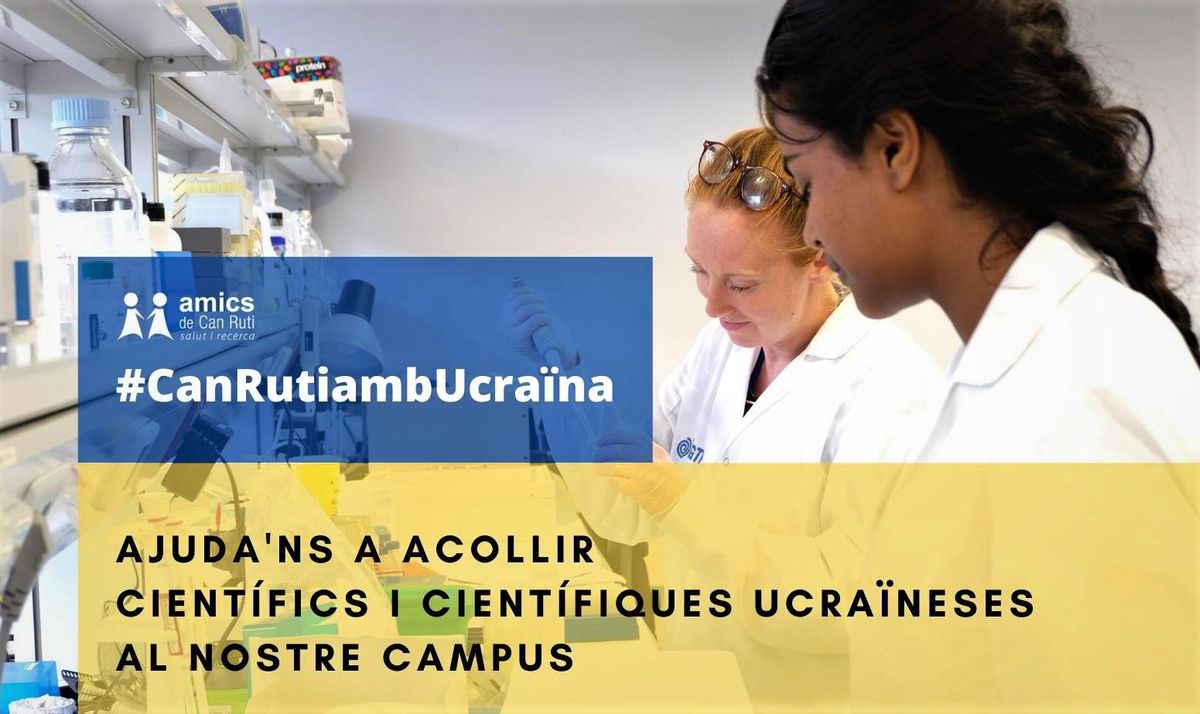 L’Hospital Can Ruti de Badalona ofereix contractes a investigadors d’Ucraïna L’Hospital Can Ruti de Badalona ofereix contractes a investigadors d’Ucraïna