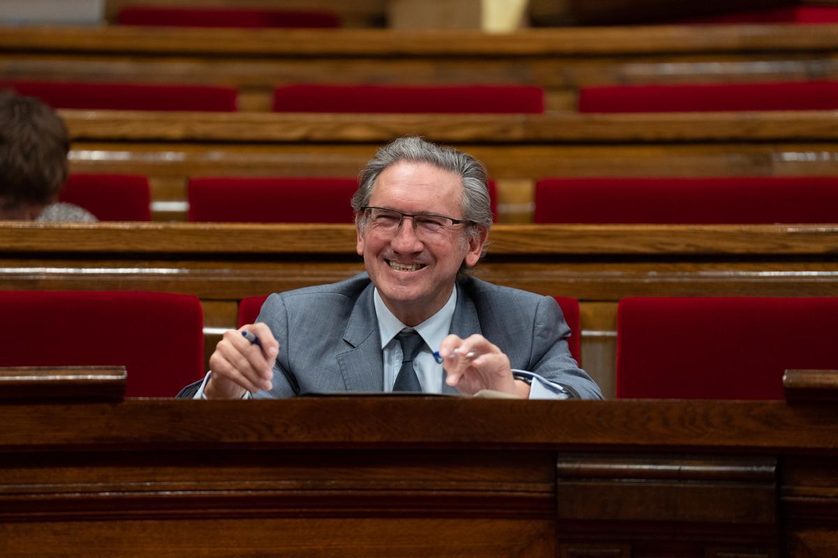 El ’exconseller’ de Economia, Jaume Giró, en una imagen de archivo en el Parlament.