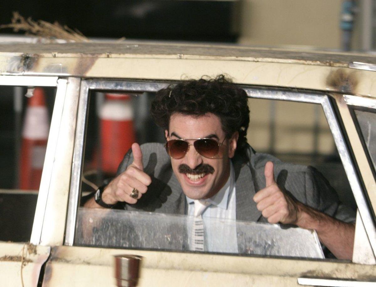 Sacha Baron Cohen. Sacha Baron Cohen.