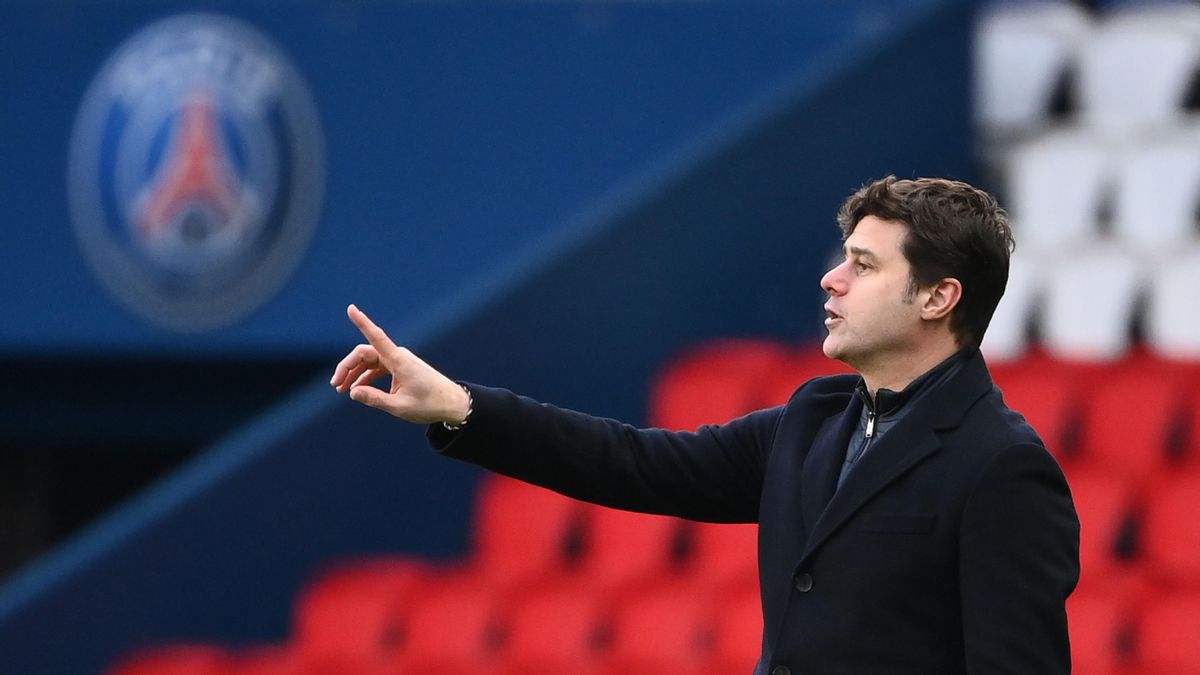 Pochettino da instrucciones en el Parque de los Príncipes en el último partido del PSG ante el Niza. Pochettino da instrucciones en el Parque de los Príncipes en el último partido del PSG ante el Niza.
