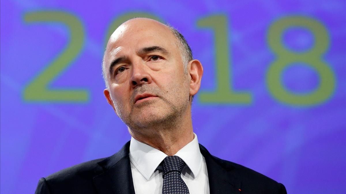 El comisario de Asuntos Económicos, Pierre Moscovici, en una imagen de archivo. El comisario de Asuntos Económicos, Pierre Moscovici, en una imagen de archivo.