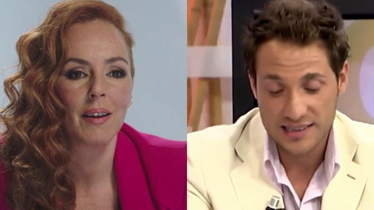 Rocío Carrasco y una imagen de Antonio David en ’Día a día’ Rocío Carrasco y una imagen de Antonio David en ’Día a día’