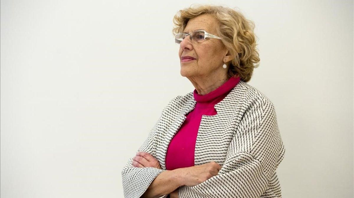 La alcaldesa de Madrid, Manuela Carmena. La alcaldesa de Madrid, Manuela Carmena.