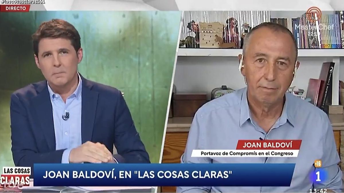Joan Baldoví en ’Las cosas claras’ Joan Baldoví en ’Las cosas claras’