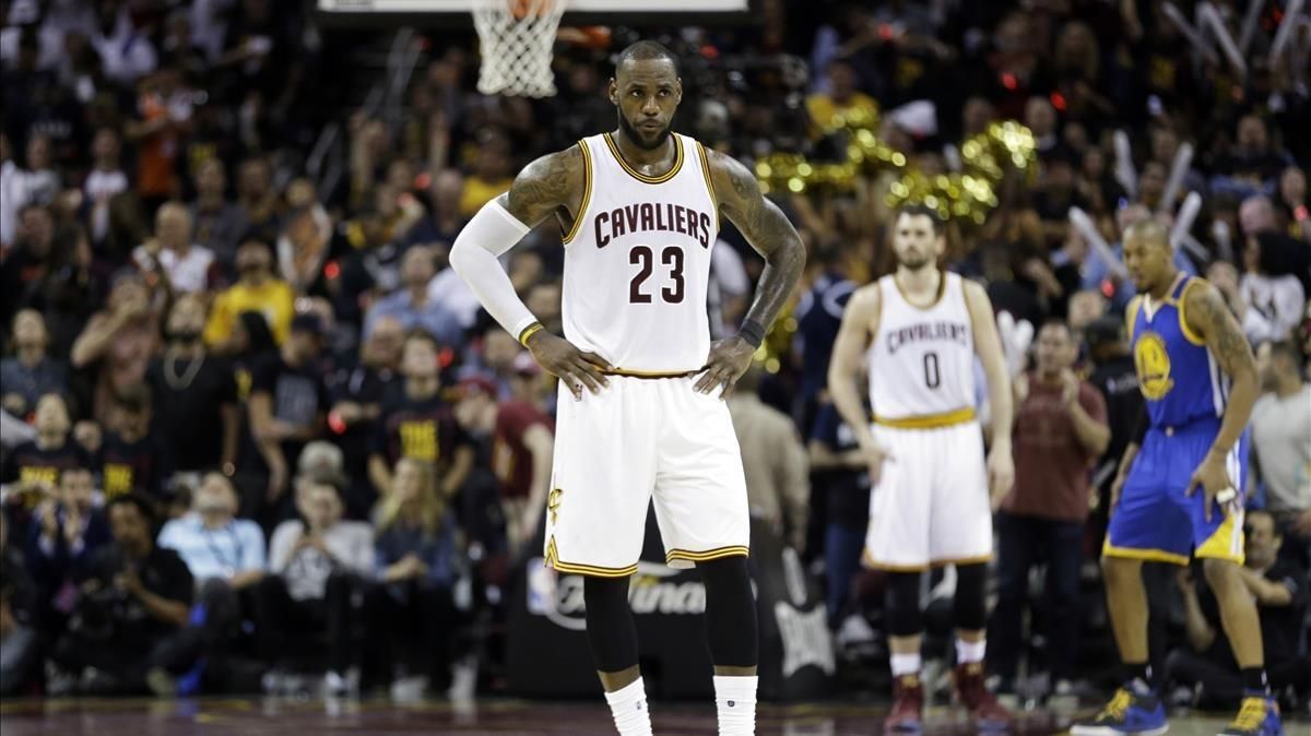LeBron James, en un partido reciente de la final del Este. LeBron James, en un partido reciente de la final del Este.