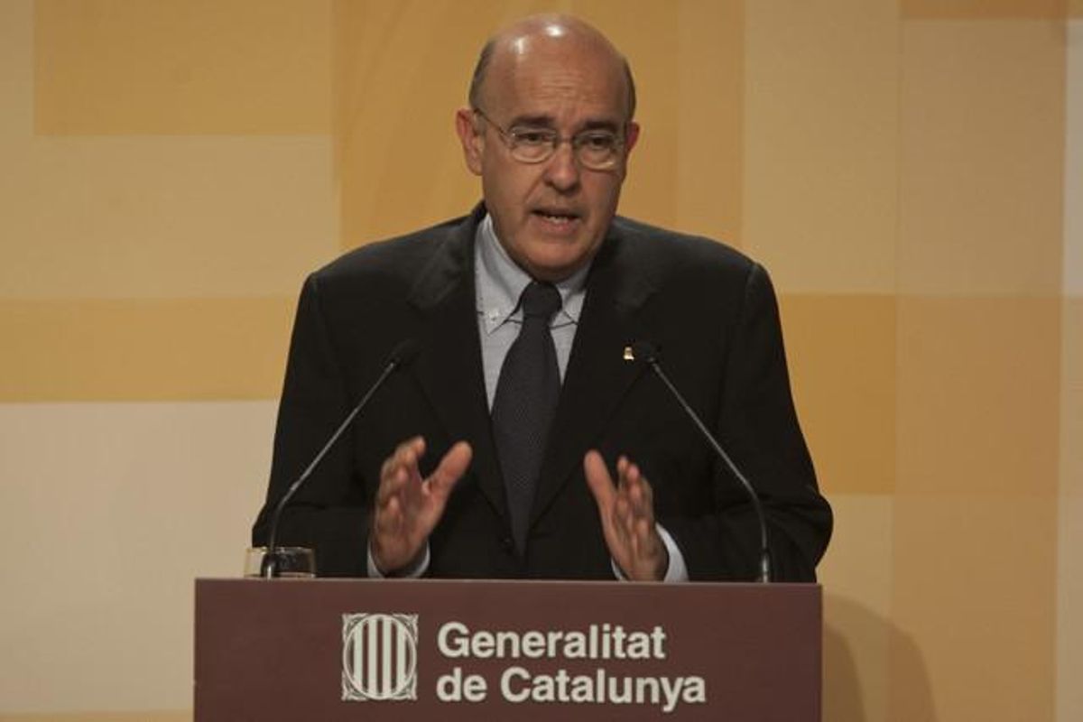 El ’conseller’ de Salut, Boi Ruiz, el martes, durante una comparecencia en el Palau de la Generalitat. El ’conseller’ de Salut, Boi Ruiz, el martes, durante una comparecencia en el Palau de la Generalitat.