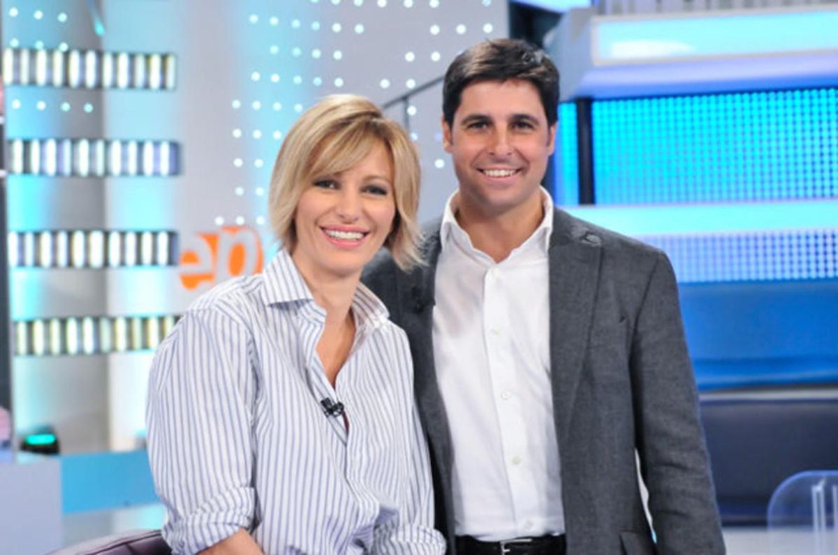 Susanna Griso y Francisco Rivera, en el debut del torero en el programa ’Espejo Público’. Susanna Griso y Francisco Rivera, en el debut del torero en el programa ’Espejo Público’.