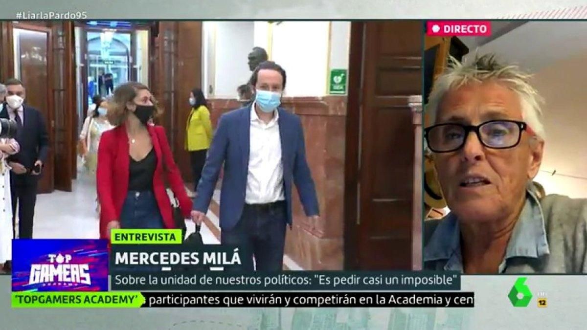 Mercedes Milá sale en defensa de Iglesias y Sánchez: "Es de agradecer lo que están consiguiendo" Mercedes Milá sale en defensa de Iglesias y Sánchez: "Es de agradecer lo que están consiguiendo"