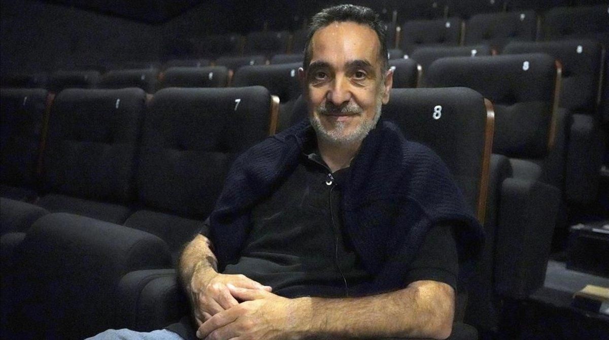 Miguel Ángel Pérez, en el nuevo cine Embajadores de Madrid Miguel Ángel Pérez, en el nuevo cine Embajadores de Madrid