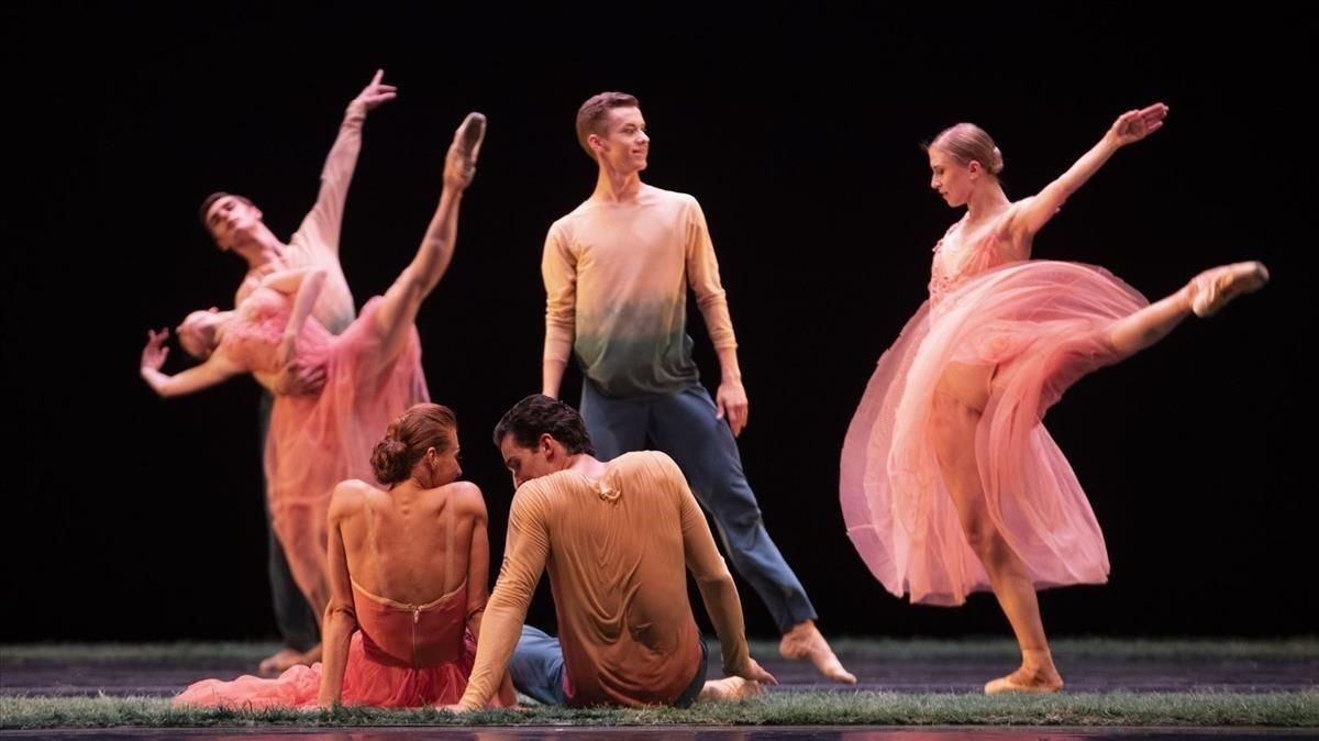 Ballet del teatro Mariinski, en su actuación en Peralada en 2019. Ballet del teatro Mariinski, en su actuación en Peralada en 2019.