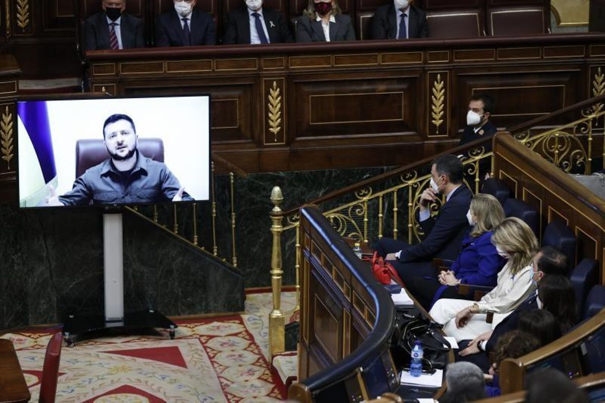 Sánchez, davant Zelenski: «L’esperança d’Europa és avui a Ucraïna» Sánchez, davant Zelenski: «L’esperança d’Europa és avui a Ucraïna»
