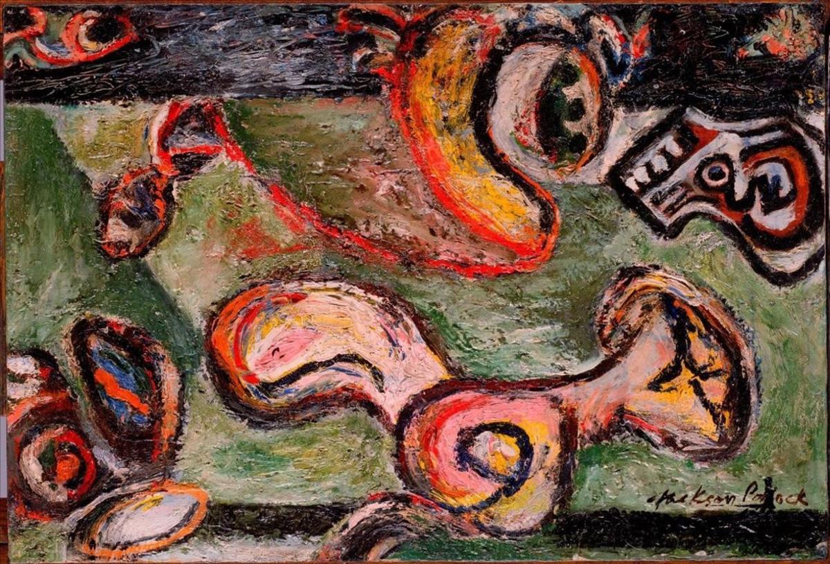 ’Composición’, de Jackson Pollock.