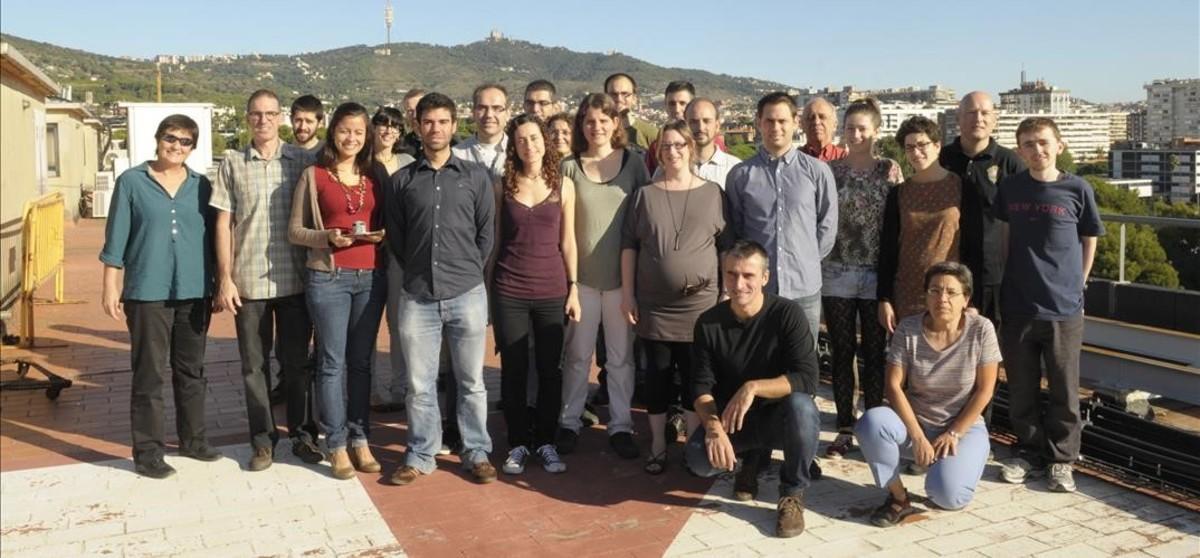 Equipo del Instituto de Ciencias del Espacio de Barcelona (UB-IEEC) que ha participado en la misión ’Gaia’.