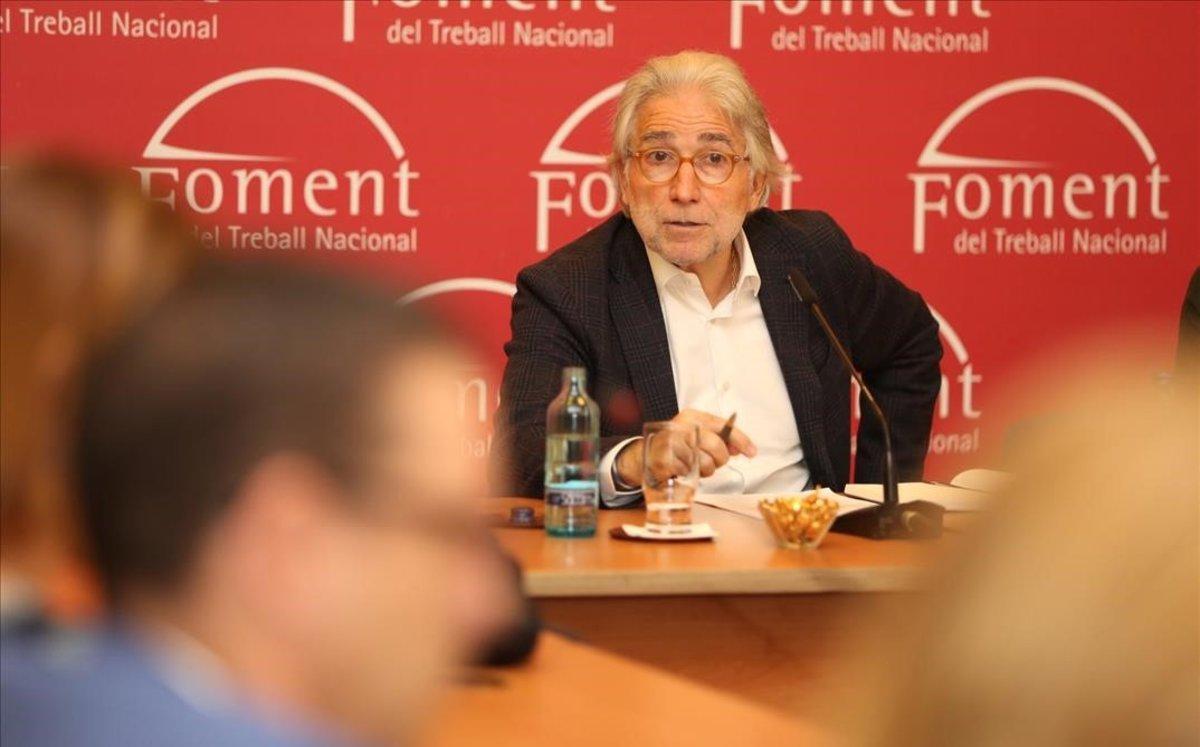El presidente de Foment del Treball Nacional, Josep Sánchez Llibre.