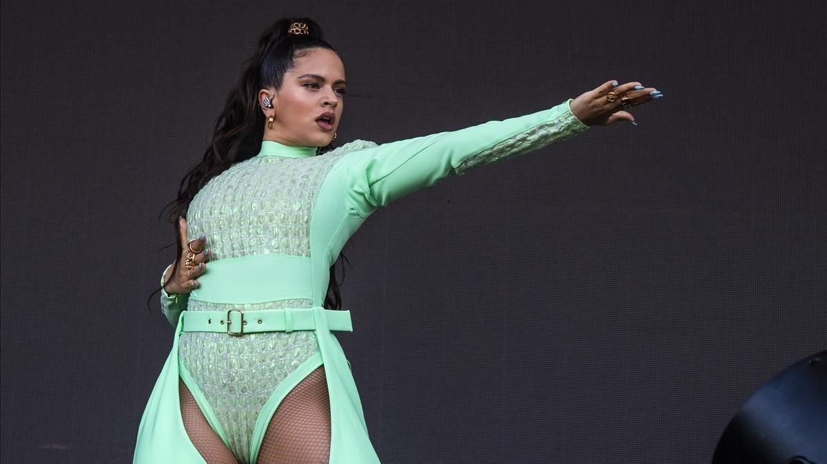 Rosalía, el pasado agosto en Chicago. Rosalía, el pasado agosto en Chicago.