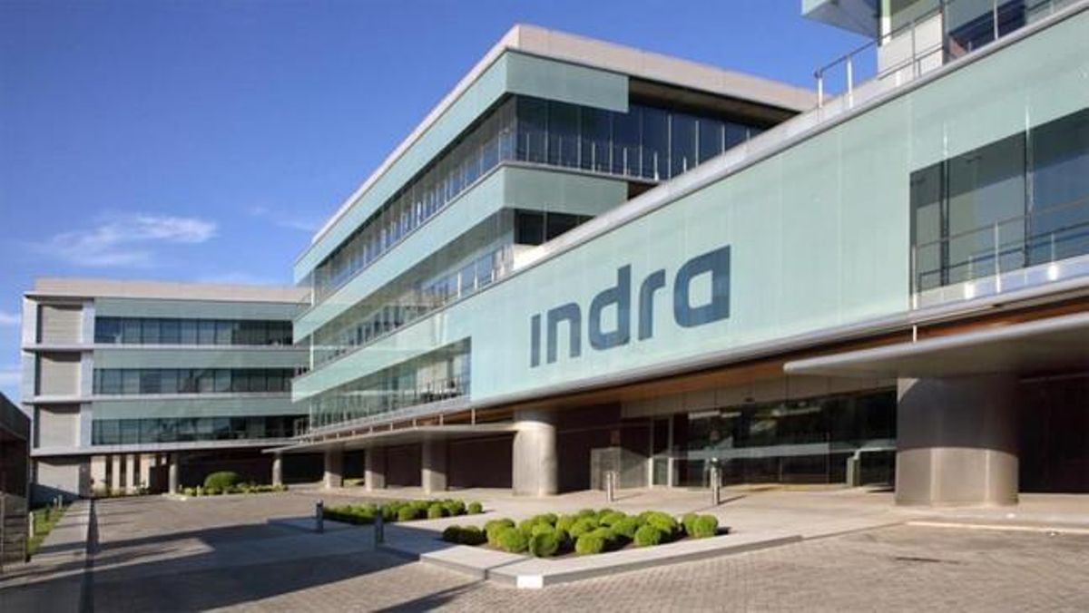 Sede de Indra en Alcobendas, Madrid. Sede de Indra en Alcobendas, Madrid.