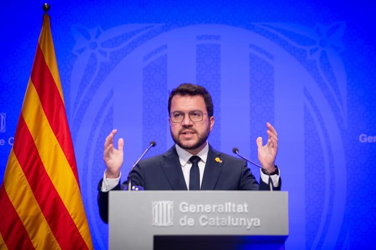 Aragonès acusa al Gobierno de "esconder su división" por El Prat Aragonès acusa al Gobierno de "esconder su división" por El Prat