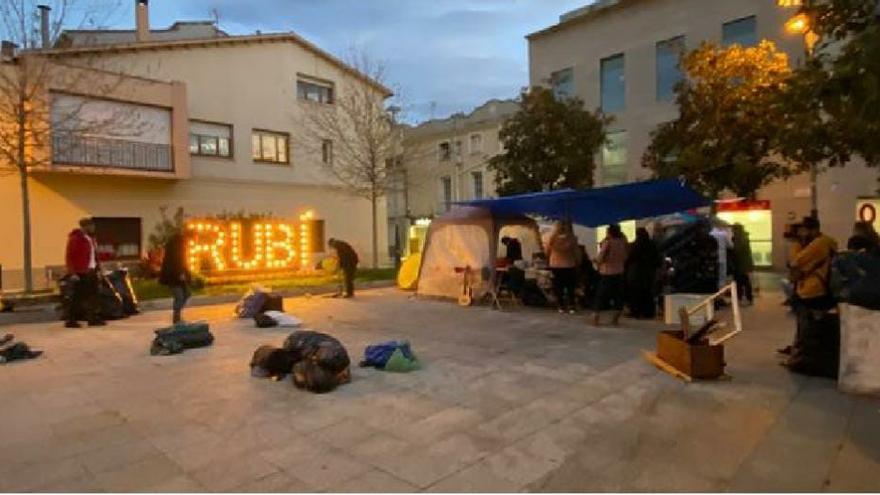 Rubí PAH camp ends after 40 days of protest