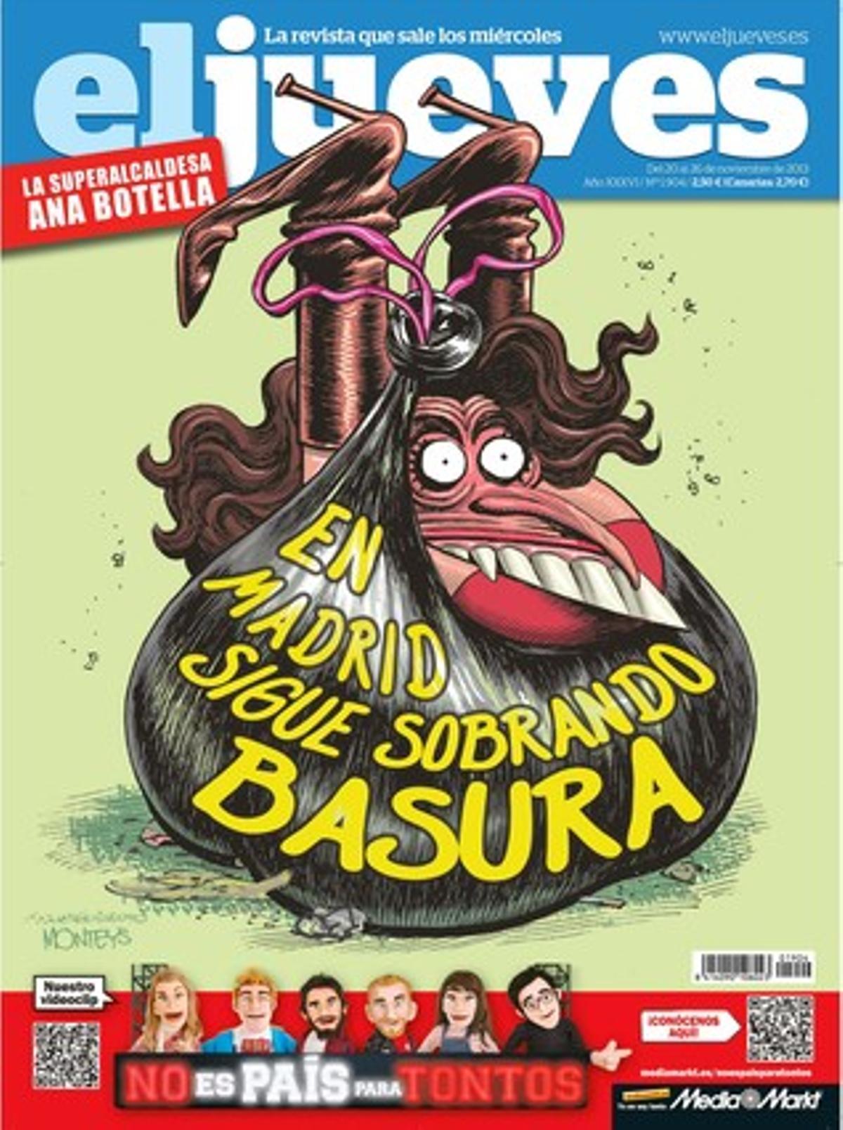 Ana Botella Copa La Portada De El Jueves 