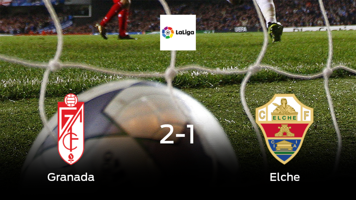 El Granada vence 2-1 al Elche en el Estadio Nuevo Los Cármenes El Granada vence 2-1 al Elche en el Estadio Nuevo Los Cármenes