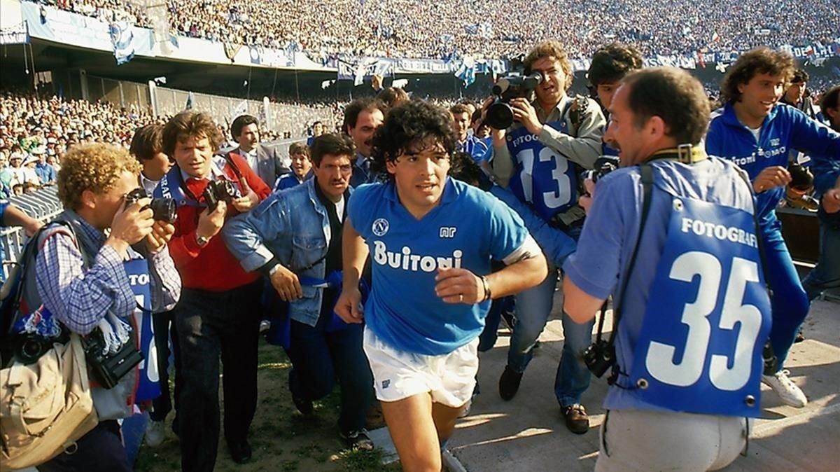 Imagen del documental ’Diego Maradona’ de Asaf Kapadia Imagen del documental ’Diego Maradona’ de Asaf Kapadia