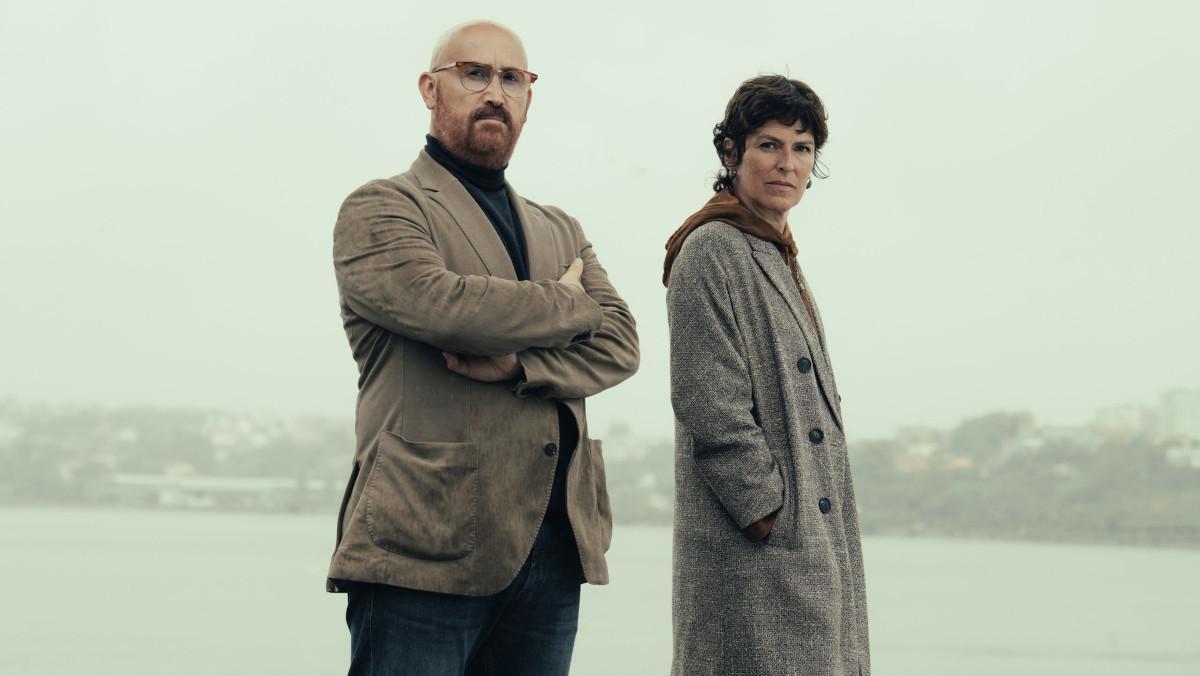 Javier Cámara y Mónica López. Javier Cámara y Mónica López.