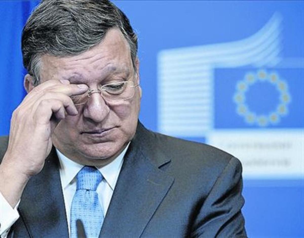 Jose Manuel Durao Barroso, en Bruselas, el pasado febrero.