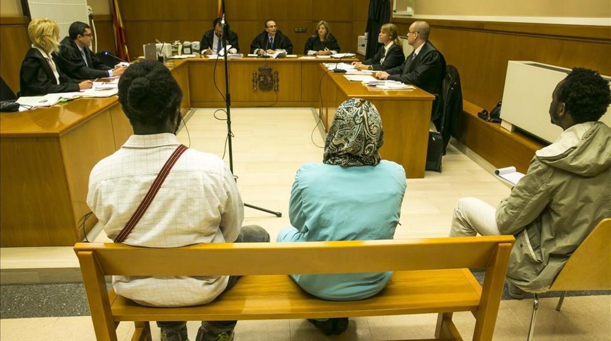 Un juicio con traductor en Barcelona.
