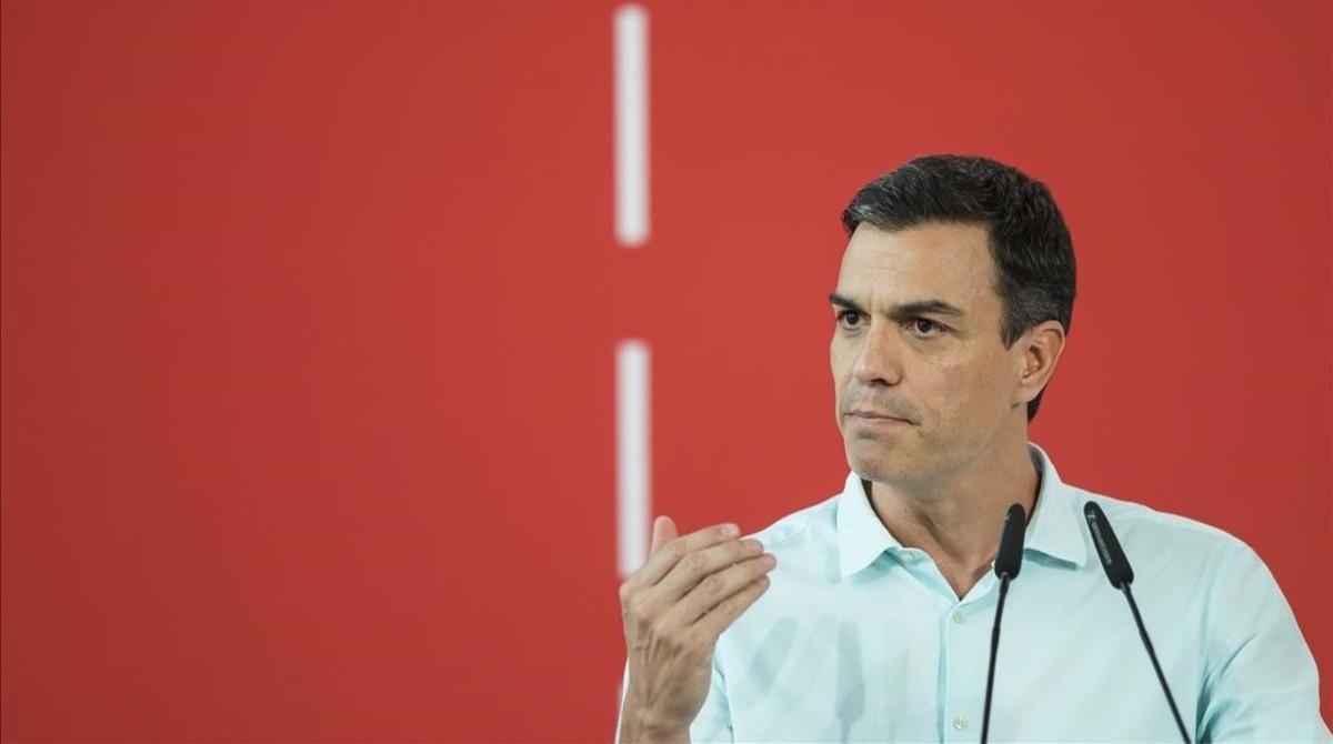 Pedro Sánchez, cara i creu per al PSOE d'un líder sense escó
